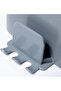 Toothbrush holder with wall-mounting holes, no drilling required, suitable for hotels - Gray - 4