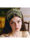4-pack women's soft cotton textured headbands for sports, yoga, and bohemian hair styling - 4