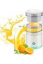 Electric juicer, portable USB juicer with 2400 mAh battery, 45 W battery-powered juicer