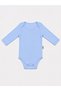 5-Piece Advantage Pack, Economical, Colorful, Long-Sleeved, Cotton, Snap-On Baby Bodysuit - 5