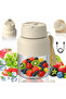 mini blender - lid - & shoulder strap - making it For the gym - on the go - at home - or in the office