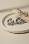 Stylish Women's Bijouterie Earrings with Flower Motif and Pearl Detail - 6