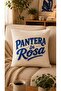 Set of 2 Pink Panther Patterned Digital Printed Decorative Throw Pillow Covers with Pink & Italy Themes - 3
