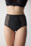Magıcform Lace High Waist Panties Black 586