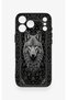 iPhone 17 Pro Max Compatible Ethnic Wolf Pattern Silicone Case - 3