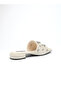 Studded Flat Slide Sandals - 3