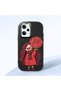 Poco X5 Pro 5g Compatible Case Camera Protector Black Silicone Couple Phone Case Girl Patterned