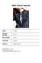 Women's Dark Denim 4W6-8 Belt Length Embroidery Detailed Design Napoleon Denim Jacket - 6