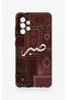 Samsung A52 Compatible Patience Ethnic Carpet Pattern Patterned Silicone Case - 2