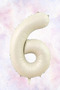6 Year Old Capybara Themed Birthday Balloon Chain Set - 4