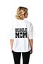 Women's Oversize Dog Food Printed T-Shirt 100% Cotton Relaxed Fit Daily Wear Modern Stylish Comfortable