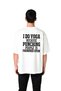 Yoga and Humor Relax Printed Men's Oversize T-Shirt