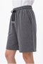 Women's Smoked Above-Knee Shorts Relaxed Fit Casual Sports Bermuda Shorts with Pockets and Laces - 6