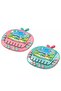Multifunctional Tablet Learning Machine, Interactive Educational Toy with Letters, Numbers, Music, Story Telling, and more, Modern math learning machine toy apple shape for Toddlers, Pink - 4