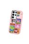Pink Silicone Case with Shock-Absorbing Camera Protection Compatible with Samsung Galaxy S24 Ultra - 3