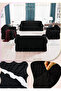 Bürümcük Elastic Sofa Cover Set 3+3+1+1