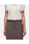 Belt with Textured Metal Buckle - 2