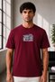 Unisex Oversize Embroidered Hulk Design 100% Cotton T-Shirt