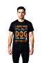 I Work for My Dog Printed Men's T-Shirt