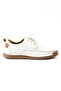 Genuine Leather Beige Casual Men's Shoes - 2903