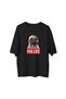 Women's Oversize T-Shirt Pug Printed Relaxed Fit Daily Wear Funny Dog Design Modern Stylish Comfortable - 2
