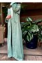 Green Abaya Set - 2
