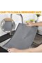 Coffee machine anti-slip drain mat, black silicone - 5