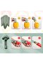 Chili seed drill 2-piece set, 2-in-1 sweet pepper cutter, beige and green. - 4
