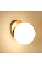 Modern E27 glass ball wall lamp 15cm. - 4