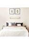 Nordic solid wood LED wall lamp 43cm. - 3