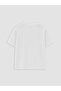 Vizyon New Season White Printed Boys' T-Shirt - 4