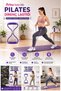 Pilates Resistance Band Yoga Squat Exercise Tool Hand Arm Muscle Strengthening Apparatus - 2