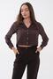 Women's Buttoned Short Casual Shirt 260489 - 265225
