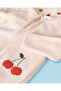 Baby Girls Pink Polar Fleece Button Front Sleepsuit Set (2 Piece) - 4