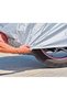 Arora Cappucino Motorcycle Tarpaulin 100% Waterproof Thick Fabric Provides 4-Season Protection Motor Tarpaulin Motorbike Tent Gray Tarpaulin - 3