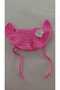 Hand-Knitted Cat Hat Cat Net Beanie Pink - 2