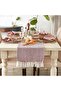 Woven Basics Collection 100% Cotton Knit Table Runner, 15x72, French Blue - 3
