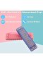 Harmonica for Kids, 10 Hole Translucent Harmonica with Case, 2 Pack C Key Blues Harmonica, Education - 4