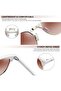 Foldable Rectangular Sunglasses for Men and Women Uv Protection Classic Sun Glasses - 3