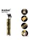 KM-1974A Rechargeable Cordless Sculpture Head Carving Trimmer Gold/Silver - 2