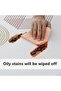 Round washable tablecloth – Waterproof round PVC vinyl tablecloth – Round plastic tablecloth – Round desktop protector – Ideal fo... - 5