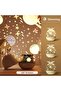 Creative 4-in-1 Night Light Projector for Kids Starry Sky Scene with Remote Control Rotatable Design - 5