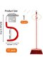 Hooks Hooks Garages Metal Wall Tool 15- Hooks Garden Tool System Mount Broom Holder Hooks System Tool Rack Coated Screws Included Suitable Sheds - 5