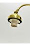 Antique Brass Table Lamp 39cm - 5