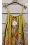 Short Italian Dress with Rope Straps, Muslin Woven, 100% Cotton - 2