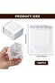 Coffee filter paper - 100-pack - Drip coffee bags - Drip filter paper bags - Empty filter paper - 7 x 9 cm - White - 4