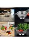 Stainless Steel Colander for Kitchen - Multi-Functional Strainer Bowl, Durable Metal Sieve for Easy - 3
