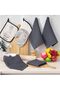 Cotton Waffle Weave Kitchen Dish Cloths, Ultra Soft Absorbent Quick Drying Dish Towels, 12x12 Inches - 6