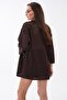 Women's Front Patterned Cardigan - 5