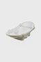 BT301 Foldable Bath Tub with Drain Plug for 0-3 Years Newborn and Toddlers, White - 3
